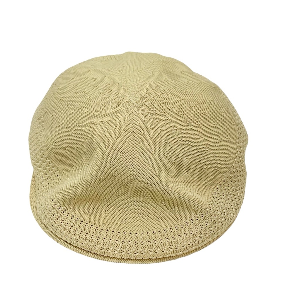 Kangol Men's Large/XL Tropic 504 Ventair Knit Cap Beige